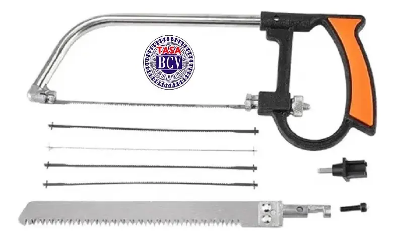 Juego 8 En 1 Sierra Segueta Para Metales Platico Madera Etc