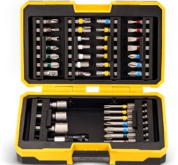 Deli Juego De Destornilladores 39 Pcs Adaptador Magnético